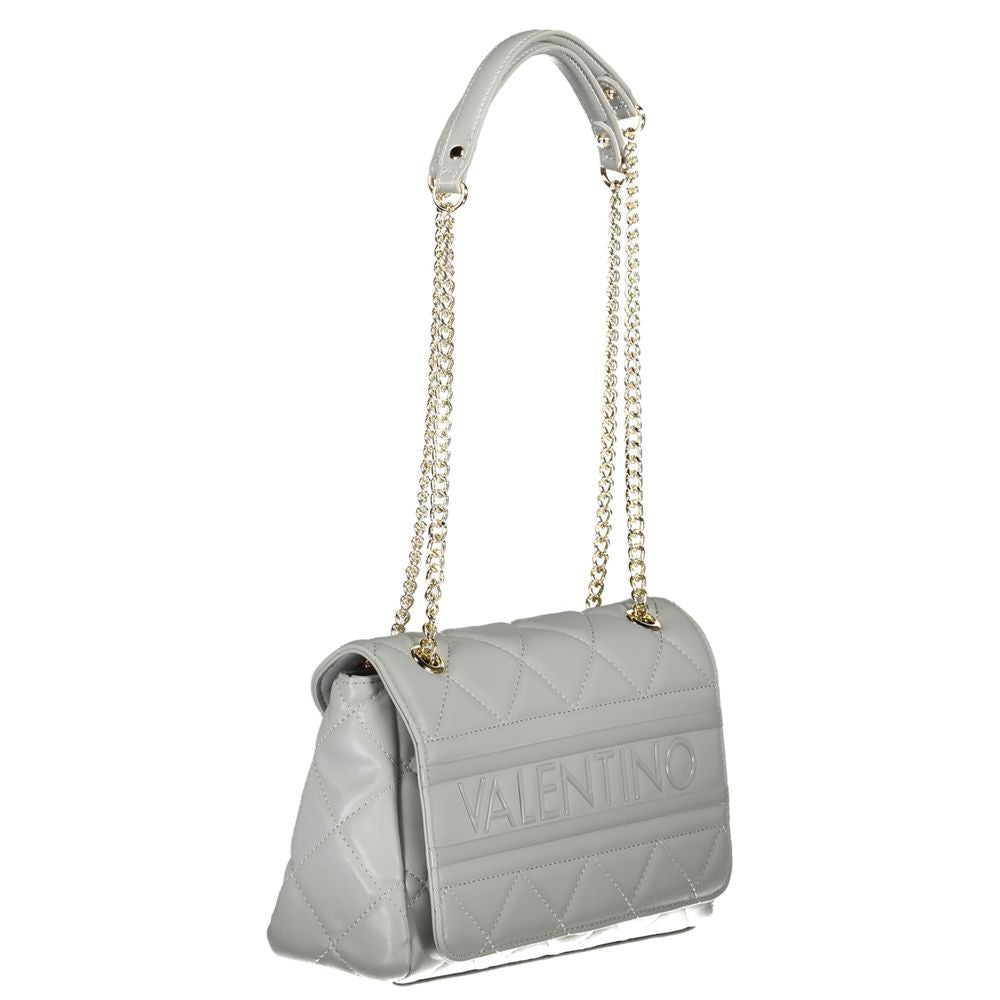 Gray Polyethylene Women Handbag Mario Valentino