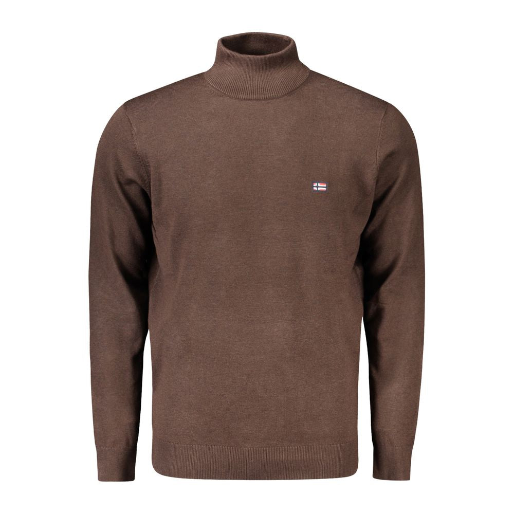 Brown Polyamide Men Sweater Norway 1963