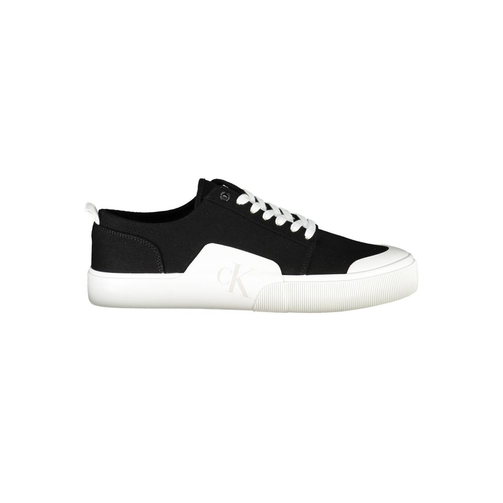 Black Recycled Material Men Sneaker Calvin Klein