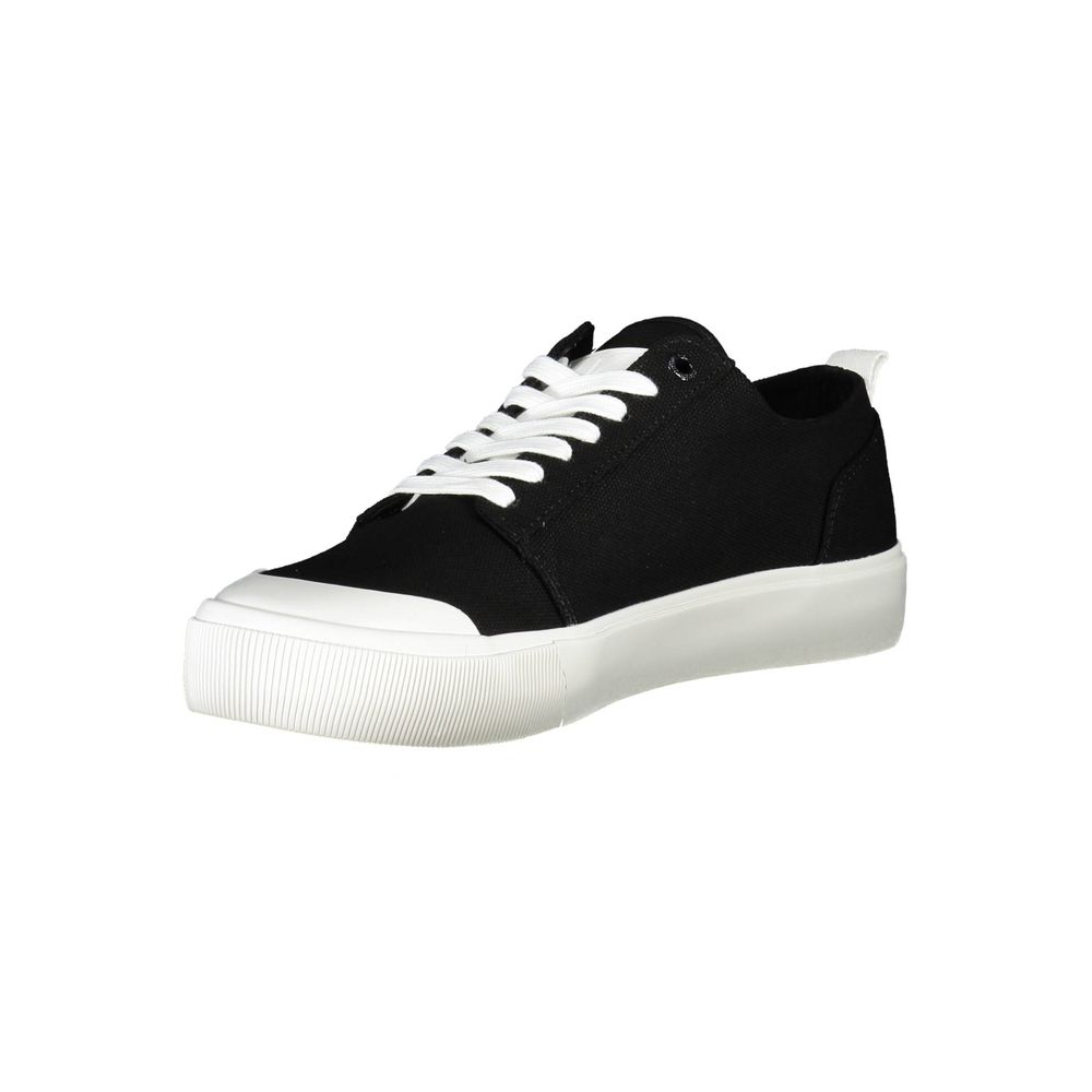 Black Recycled Material Men Sneaker Calvin Klein