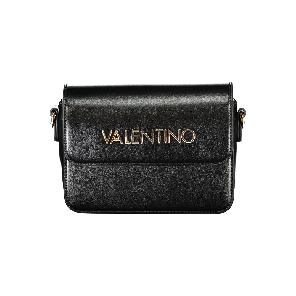 Black Polyethylene Women Handbag Mario Valentino
