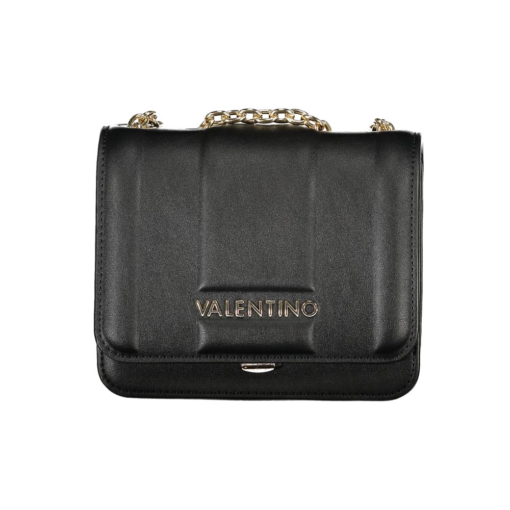 Black Polyethylene Women Handbag Mario Valentino