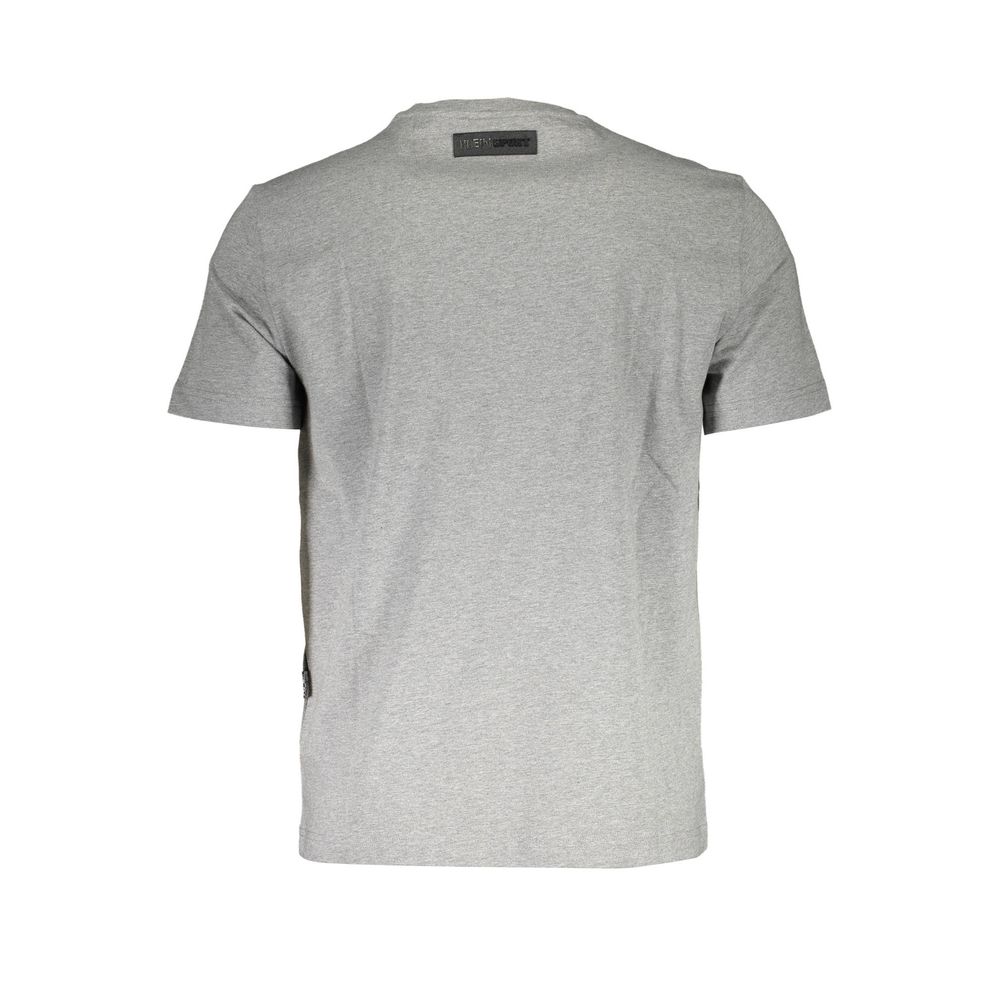 Brown Cotton Men T-Shirt Plein Sport