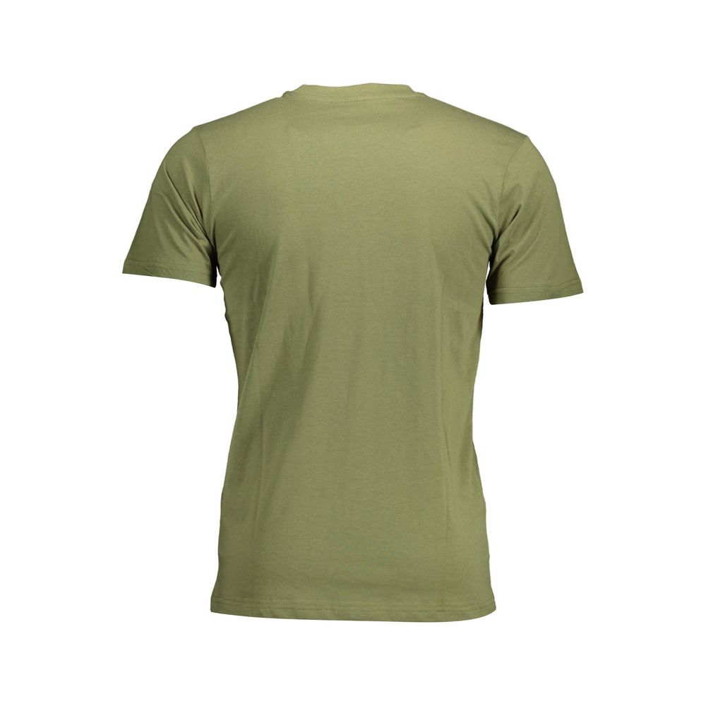 Green Cotton Men T-Shirt Sergio Tacchini