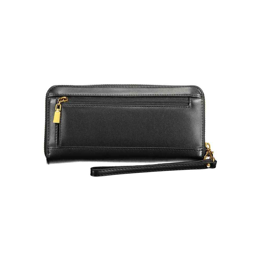 Black Polyethylene Women Wallet Guess Jeans