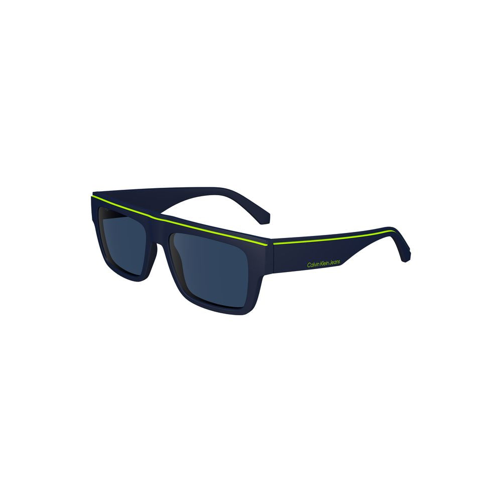 Blue Plastic Men Sunglasses Calvin Klein