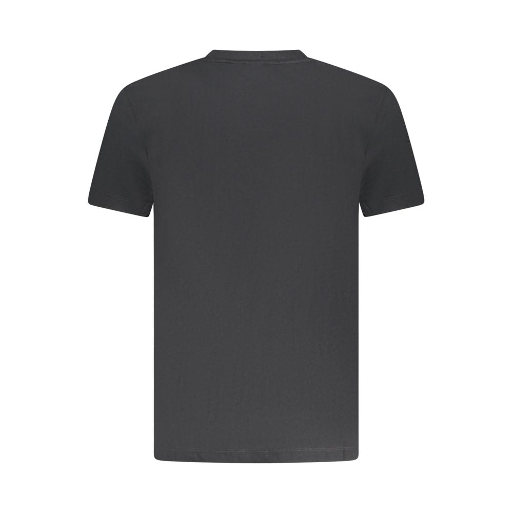 Black Cotton Men T-Shirt Armata Di Mare