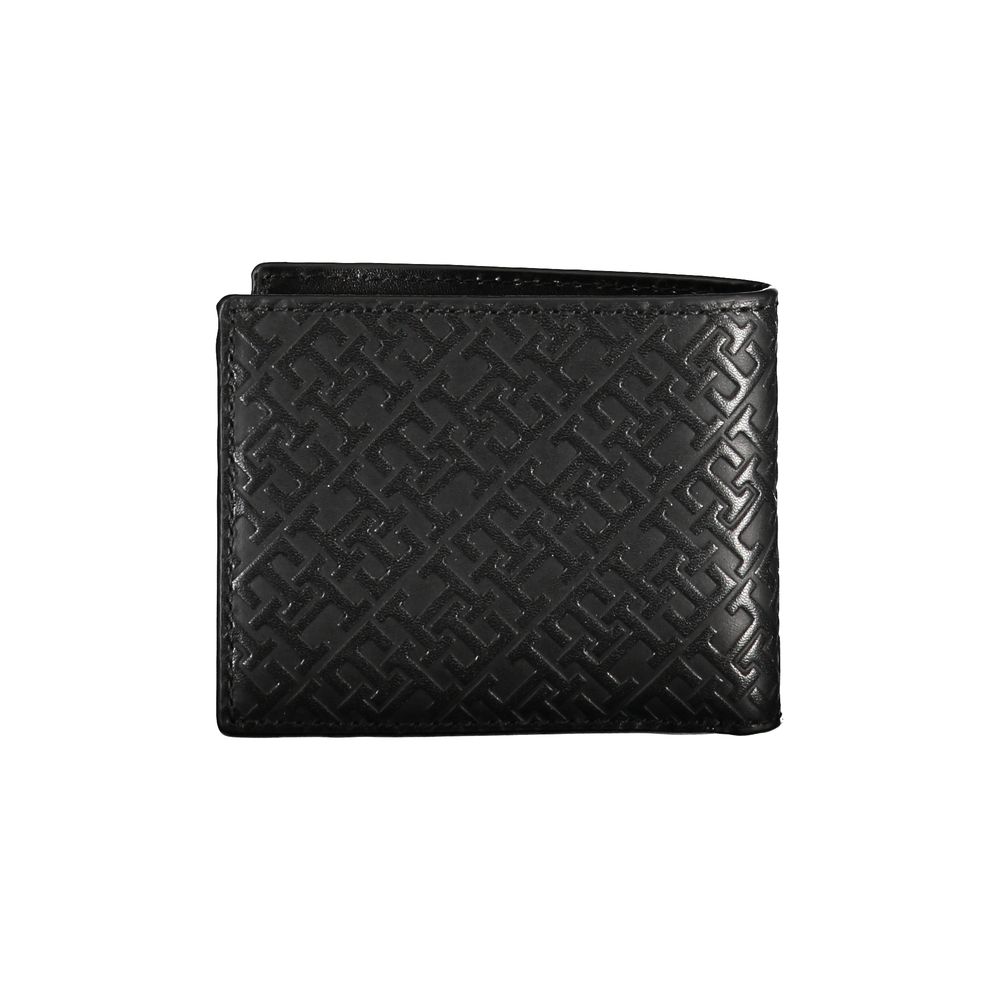 Elegant Leather Double Card Wallet Tommy Hilfiger