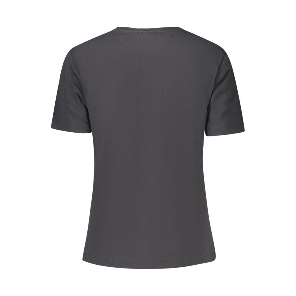 Black Cotton Women T-Shirt North Sails