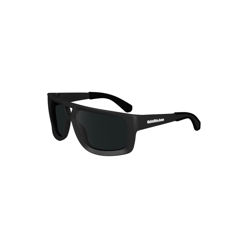 Black Plastic Men Sunglasses Calvin Klein