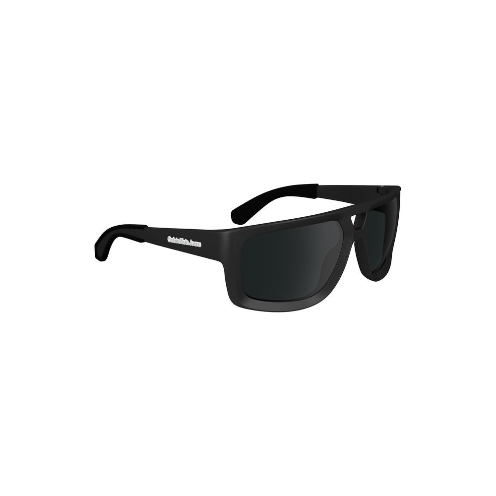 Black Plastic Men Sunglasses Calvin Klein
