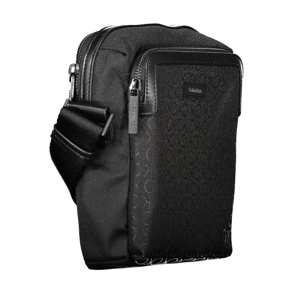 Black Polyester Men Shoulder Bag Calvin Klein