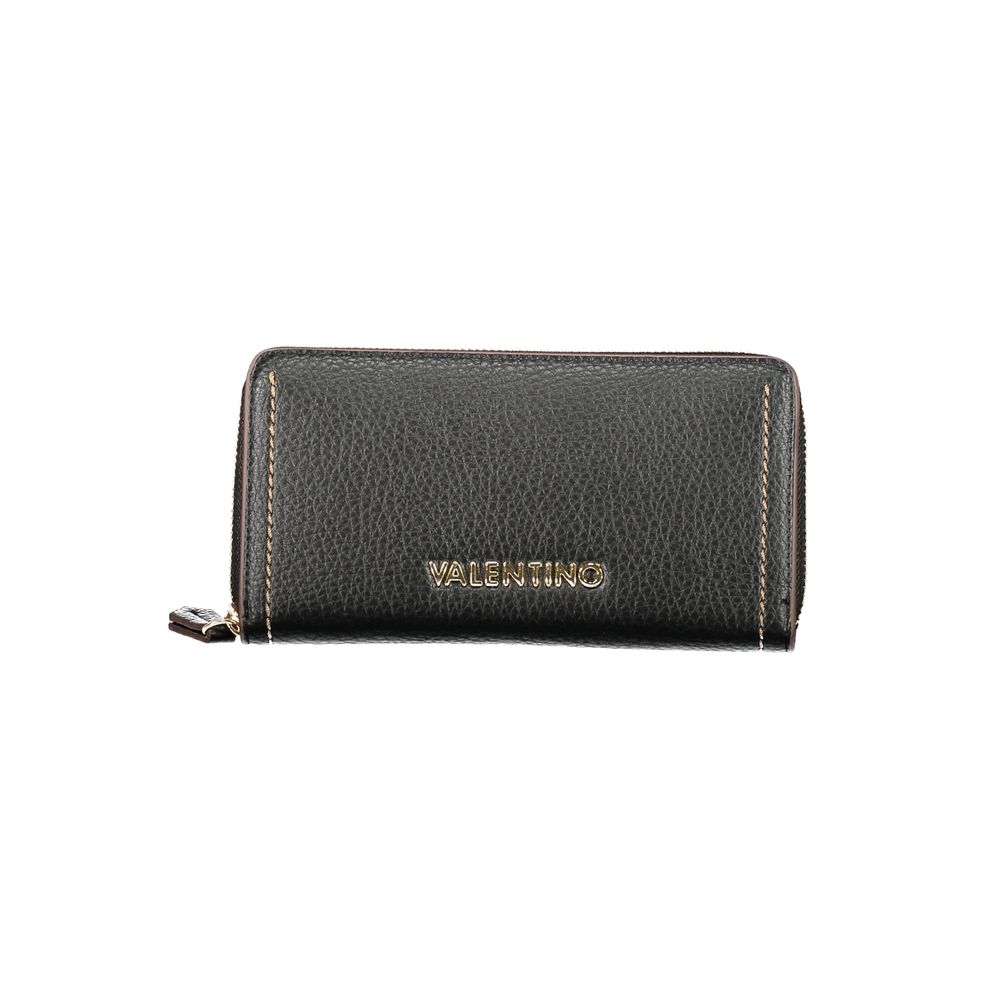 Black Polyethylene Women Wallet Mario Valentino