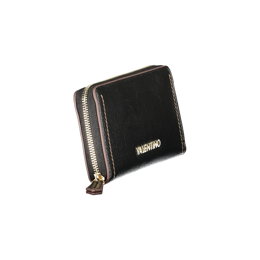 Black Polyethylene Women Wallet Mario Valentino