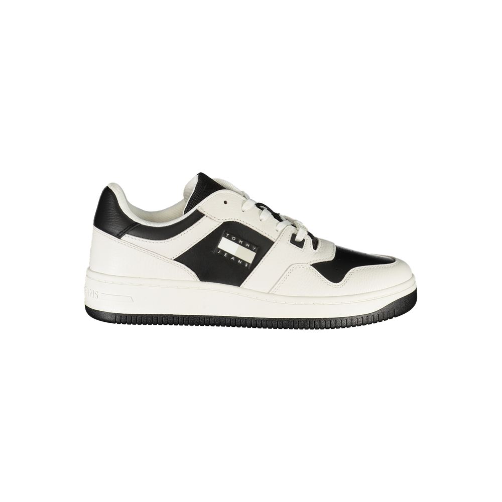 White Leather Mens Sneaker Tommy Hilfiger