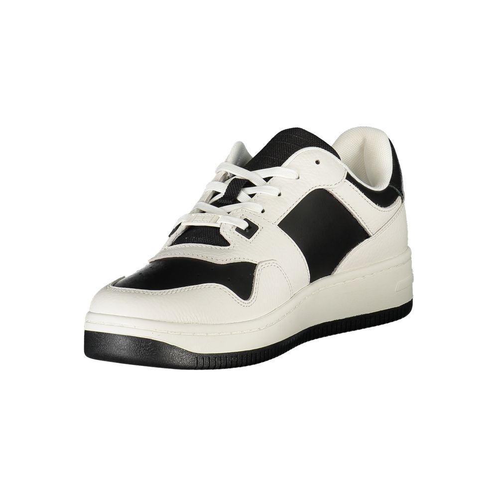 White Leather Mens Sneaker Tommy Hilfiger