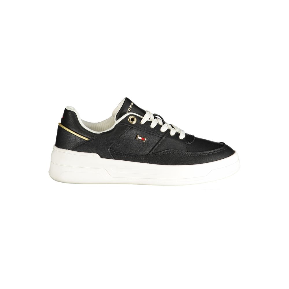 Black Polyethylene Women Sneaker Tommy Hilfiger