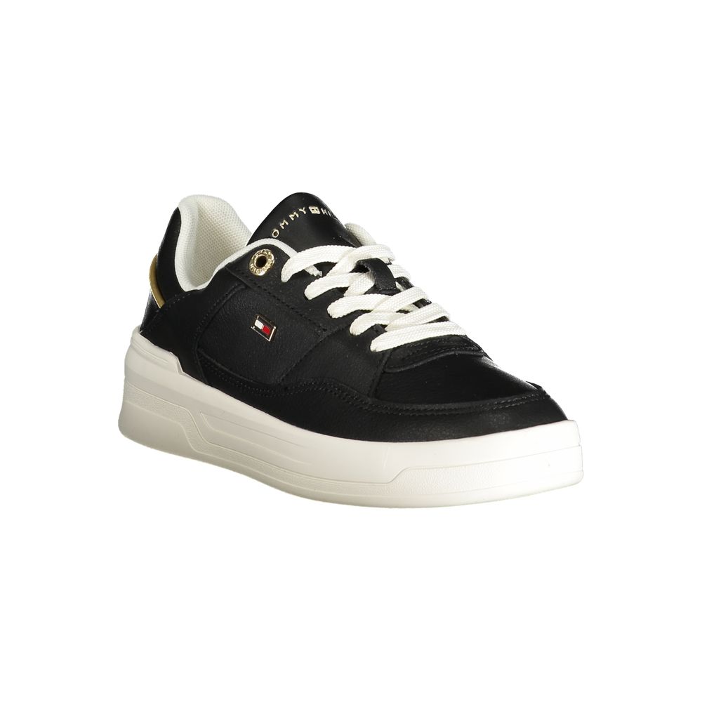 Black Polyethylene Women Sneaker Tommy Hilfiger