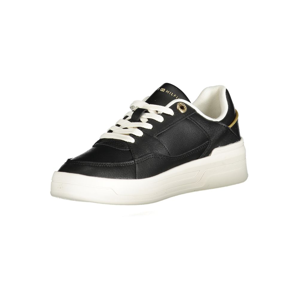 Black Polyethylene Women Sneaker Tommy Hilfiger
