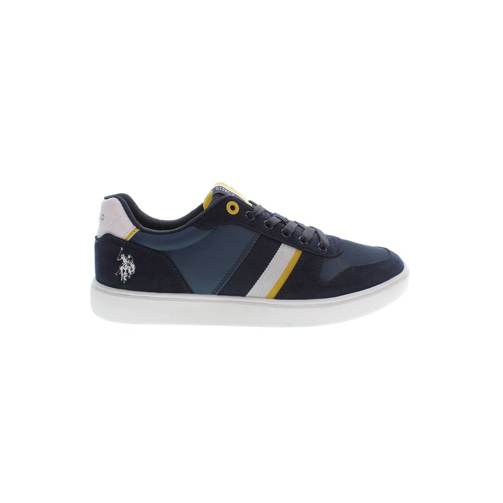 Blue Polyester Men Sneaker U.S. POLO ASSN.