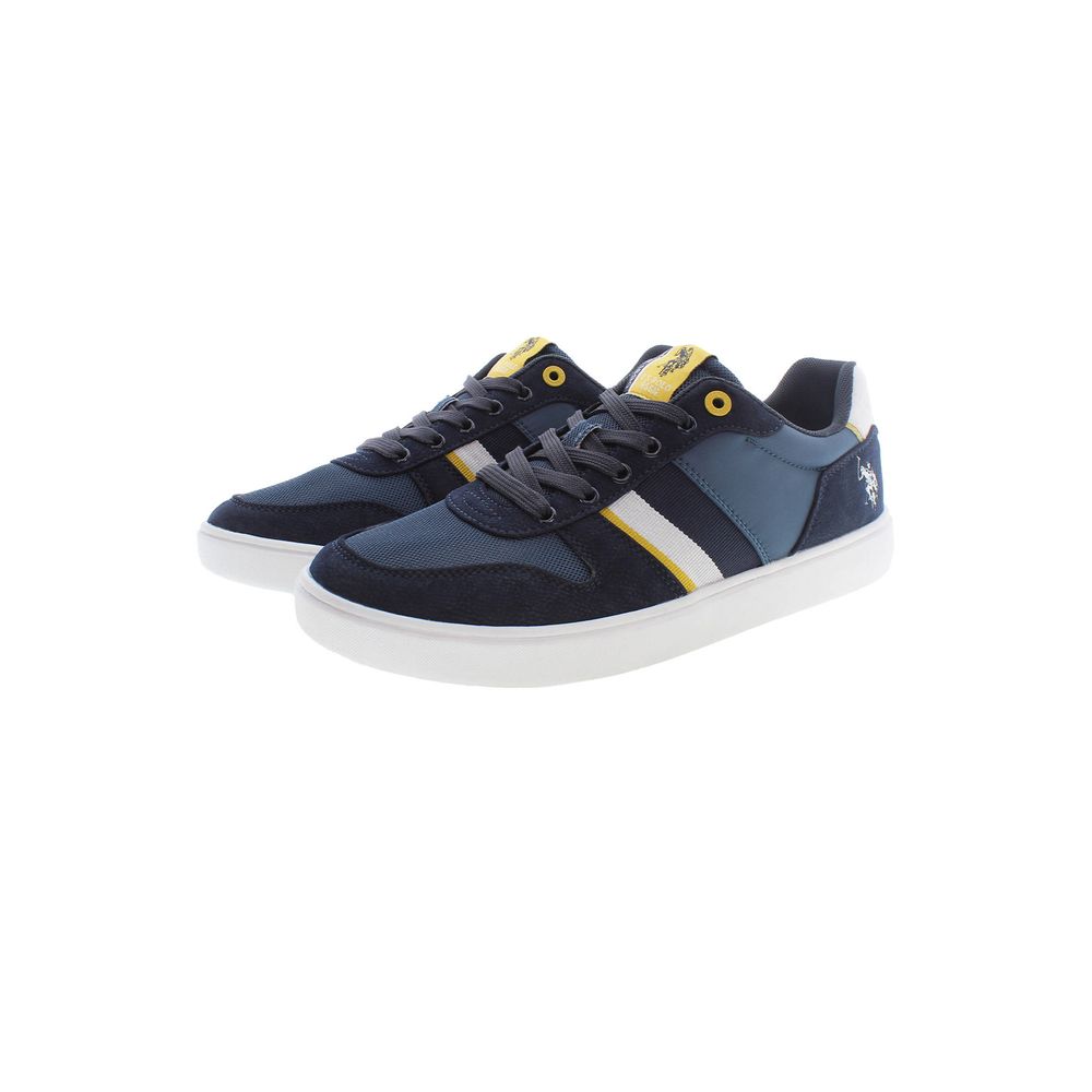 Blue Polyester Men Sneaker U.S. POLO ASSN.