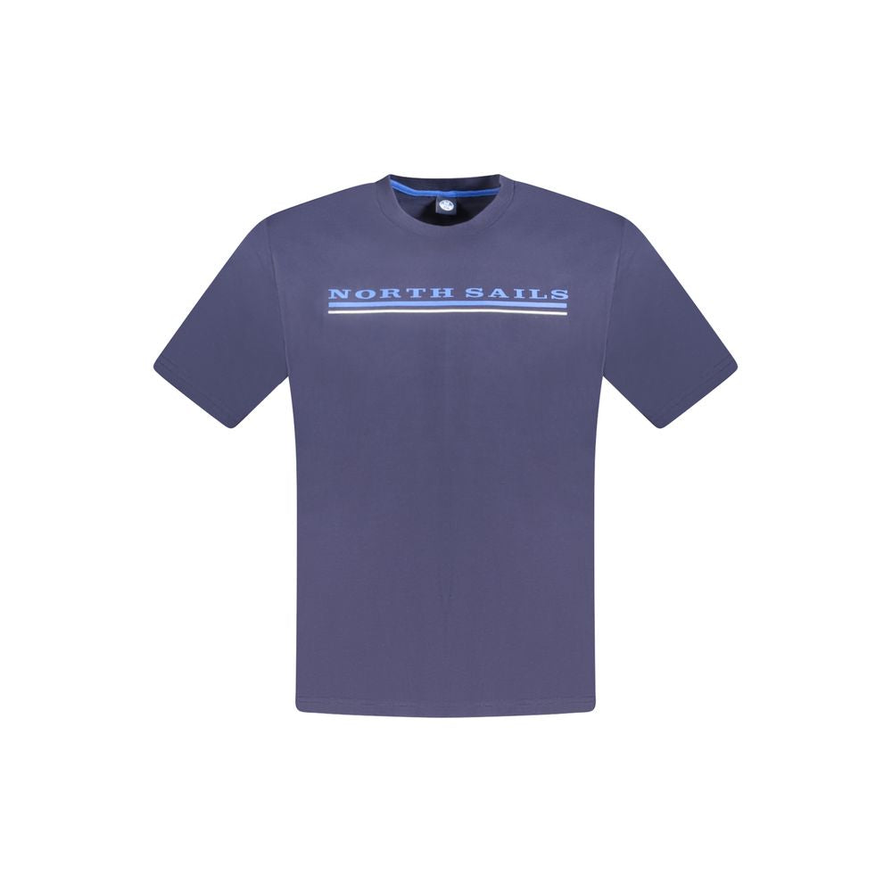 Blue Cotton Men T-Shirt North Sails