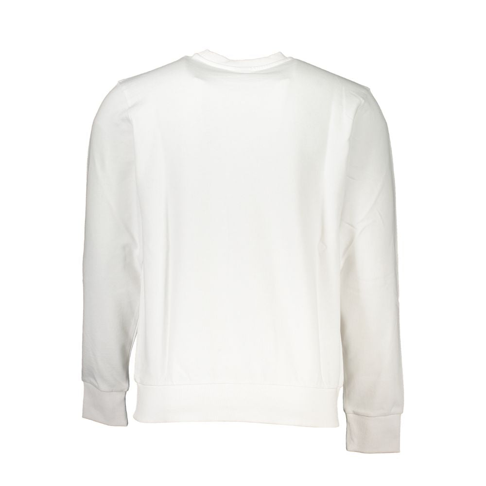 White Cotton Men Sweater North Sails