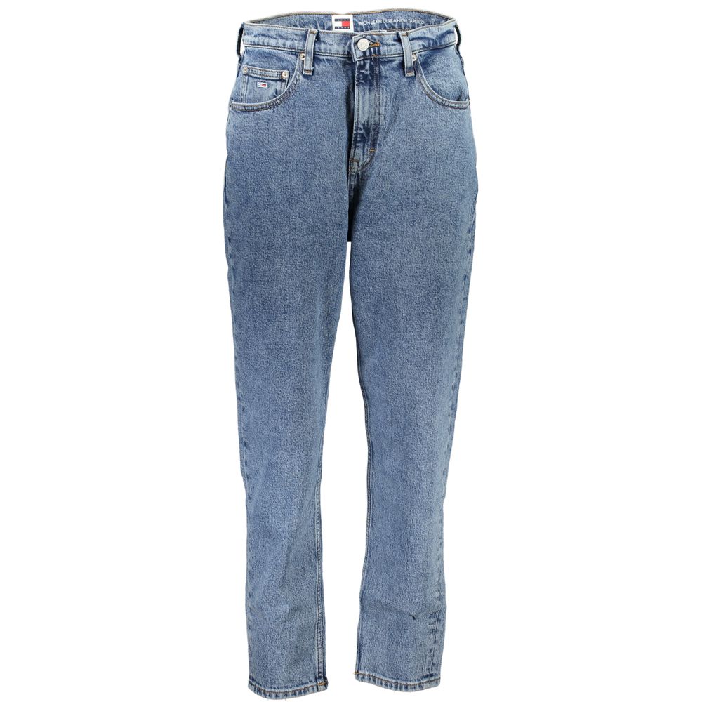 Blue Cotton Women Jeans Tommy Hilfiger