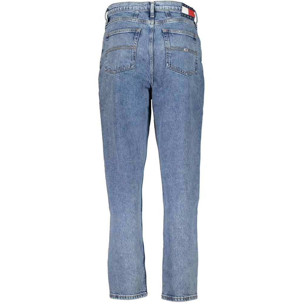 Blue Cotton Women Jeans Tommy Hilfiger