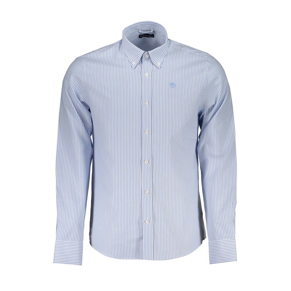 Light Blue Cotton Men Shirt North Sails