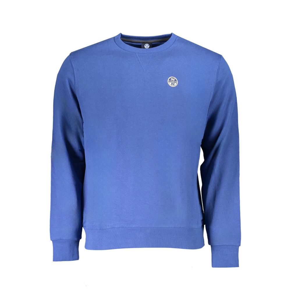 Blue Cotton Men Sweater North Sails