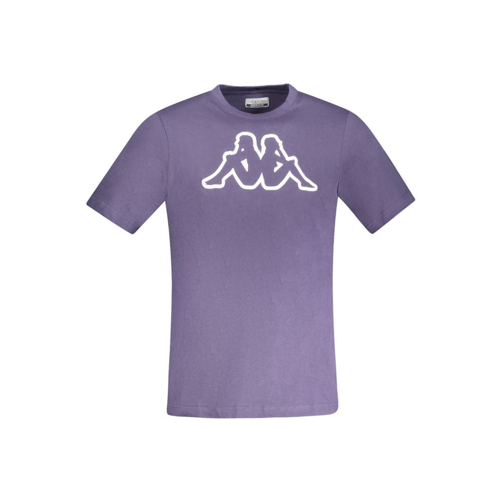 Blue Cotton Men T-Shirt Kappa