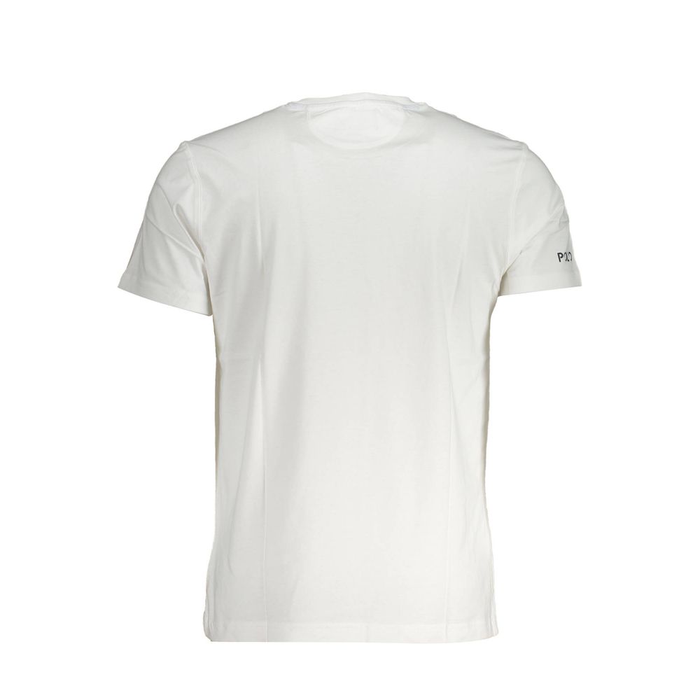 White Cotton Men T-Shirt La Martina