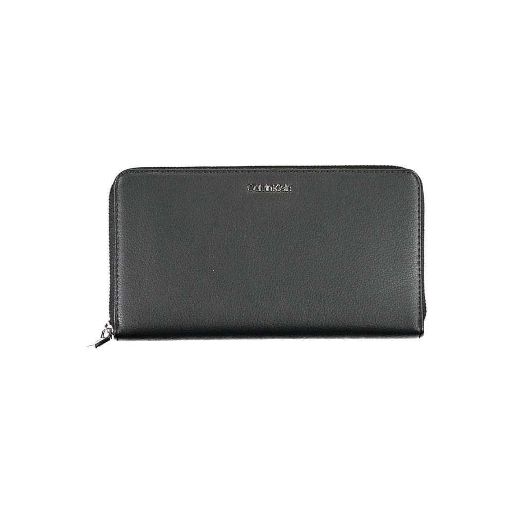 Black Polyethylene Women Wallet Calvin Klein