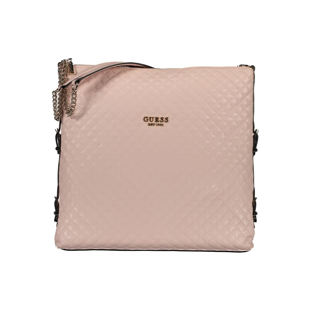 Pink Polyethylene Women Handbag Guess Jeans