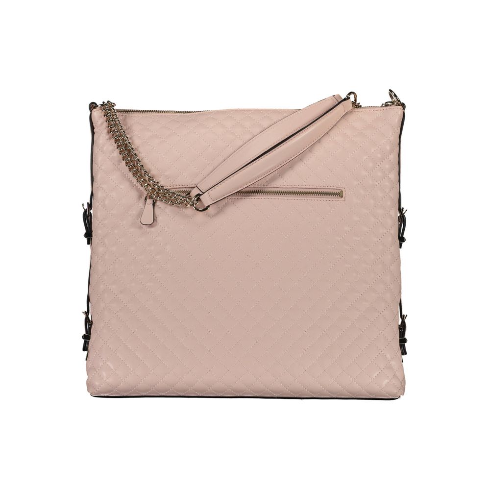 Pink Polyethylene Women Handbag Guess Jeans