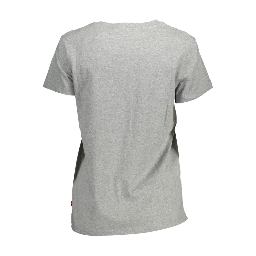Brown Cotton Women T-Shirt Levi's