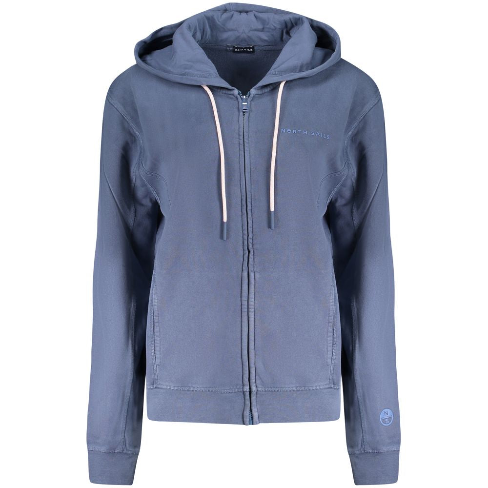 Blue Cotton Women Sweater North Sails