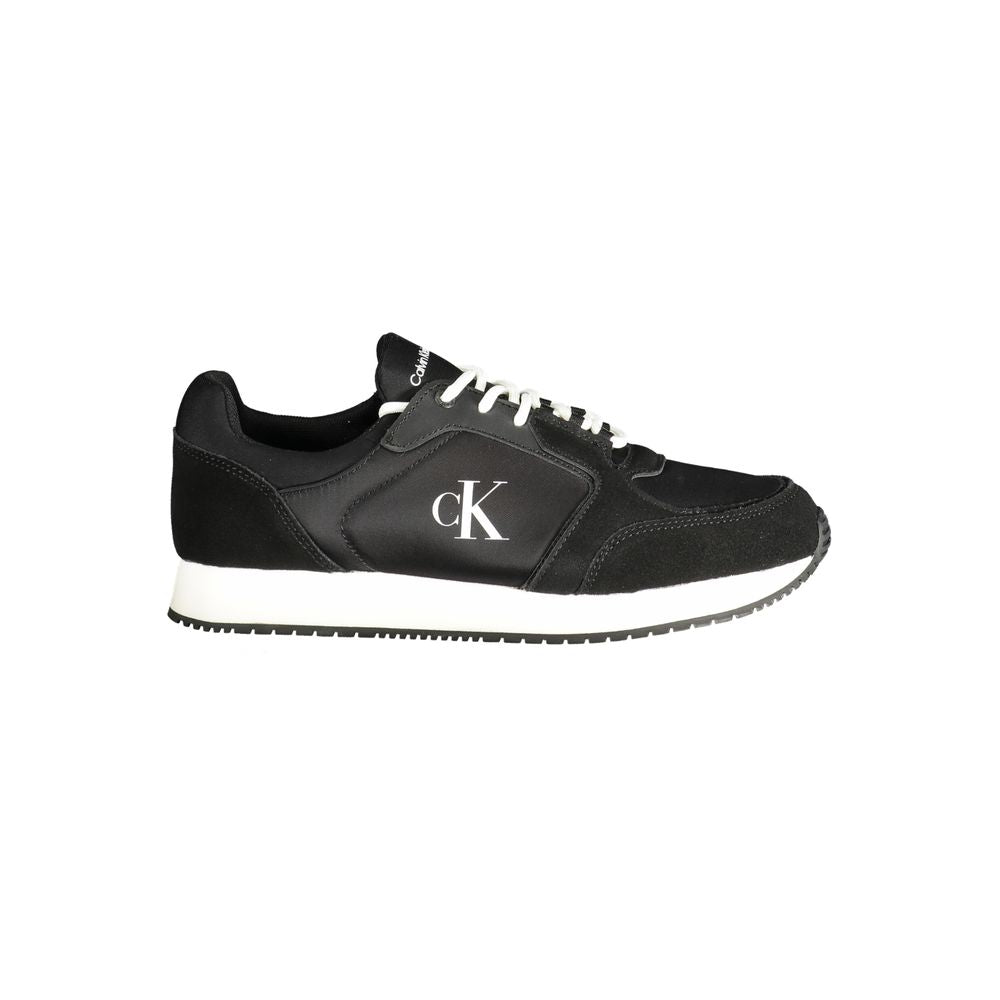 Black Polyethylene Men Sneaker Calvin Klein