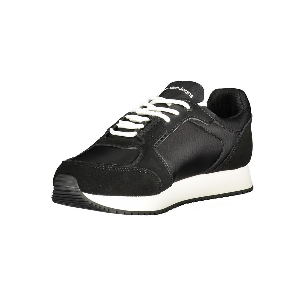 Black Polyethylene Men Sneaker Calvin Klein