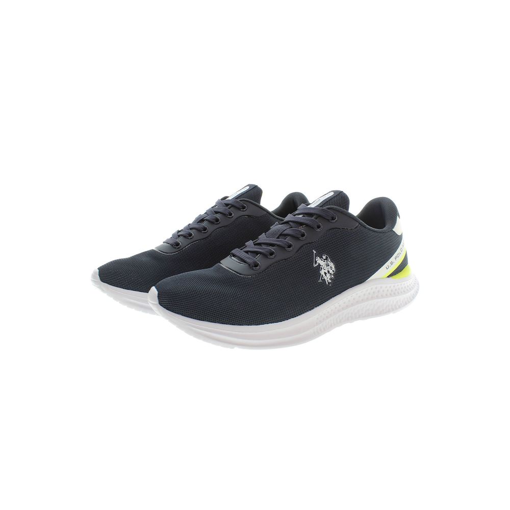 Blue Polyester Men Sneaker U.S. POLO ASSN.