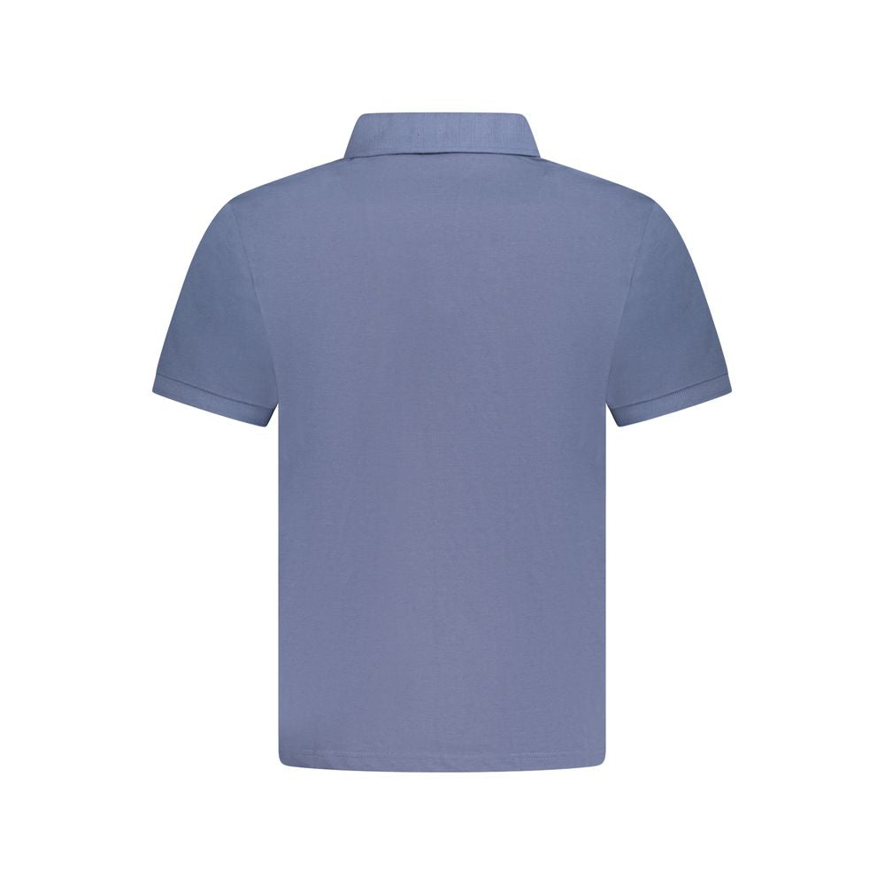 Blue Cotton Men Polo Shirt North Sails