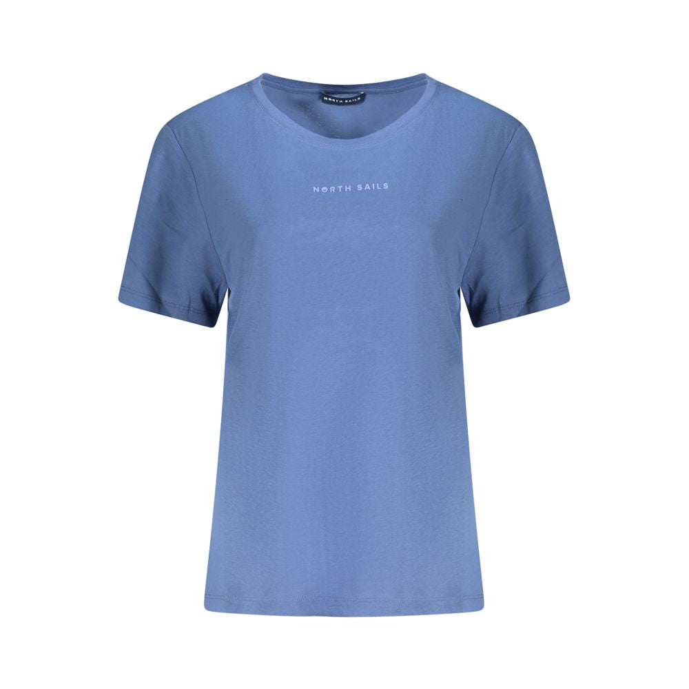Blue Cotton Women T-Shirt North Sails
