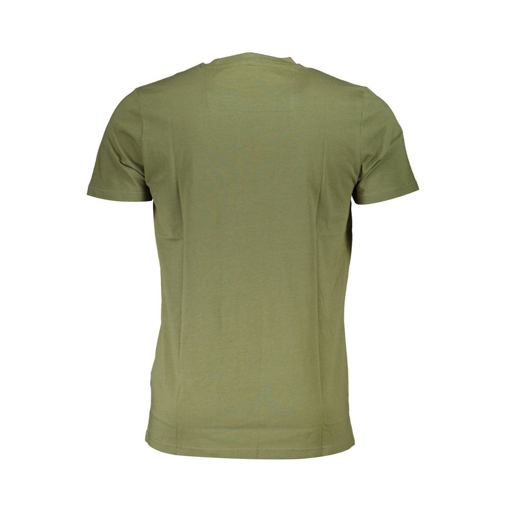 Green Cotton Men T-Shirt Cavalli Class