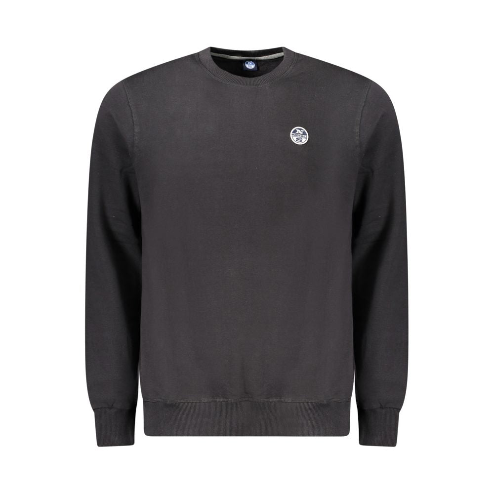 Black Cotton Men Sweater North Sails