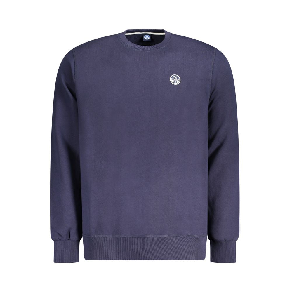 Blue Cotton Men Sweater North Sails