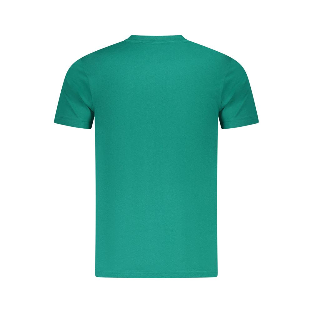 Green Cotton Men T-Shirt Cavalli Class