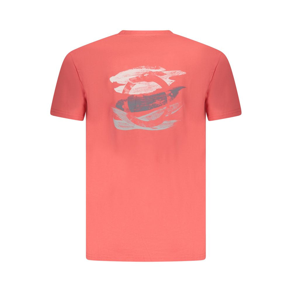 Pink Cotton Men T-Shirt Trussardi