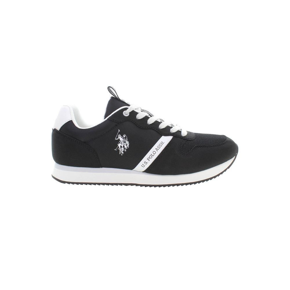 Black Polyester Men Sneaker U.S. POLO ASSN.