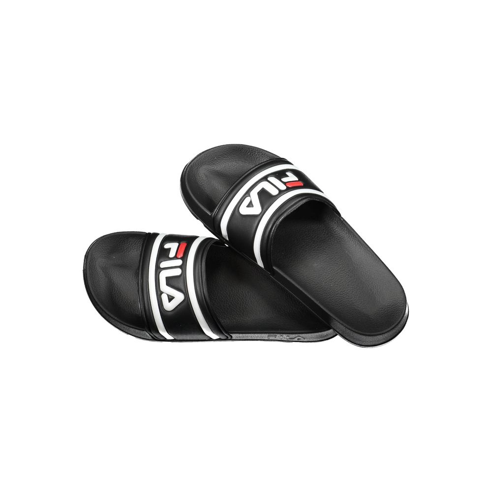 Black Polyethylene Men Sandal Fila